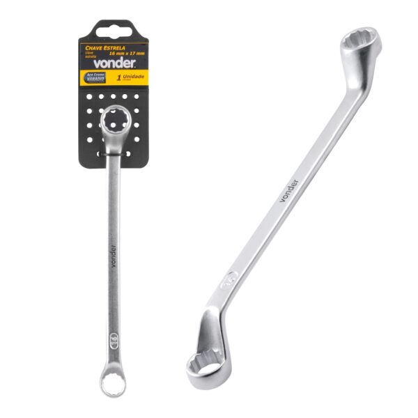 CHAVE ESTRELA 16X17MM CR. V VONDER