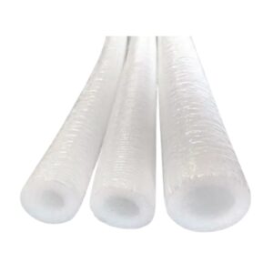 TUBO ISOLANTE POLIETILENO BLINDADO INVERTER BRANCO 3/8 18MM
